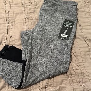 VOGO Athletica Black and Gray Leggings